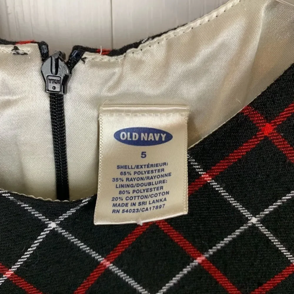 Old Navy Plaid Dress‎